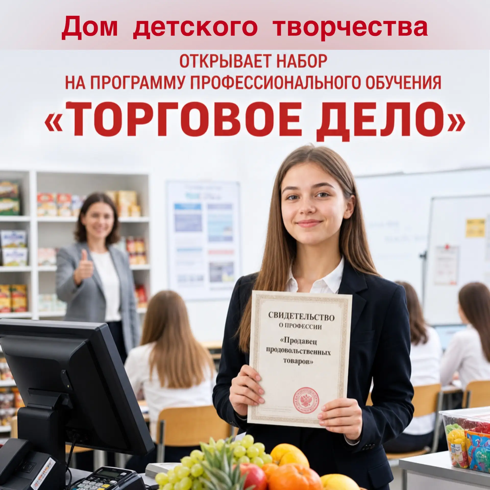 Дом детского творчества приглашает учащихся 8–11 классов Спасска-Дальнего на программу ...
