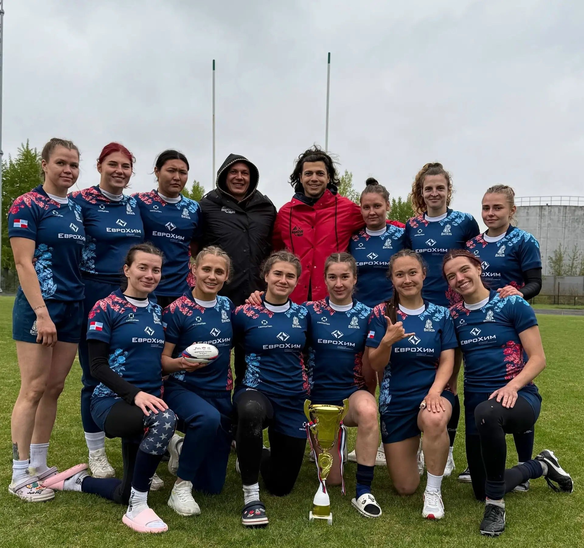 🏉 24 мая в Красноярске прошёл IV тур чемпионата России по регби-7 среди женских команд...