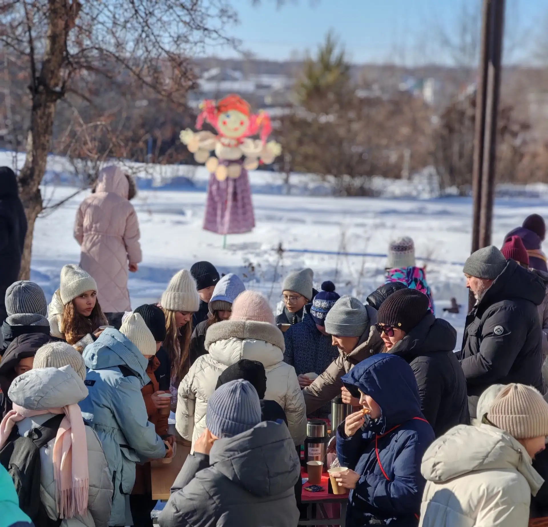 🎉 В нашей школе прошла игровая программа «Масленичный разгуляй» для пятиклассников на неделе с 16 по