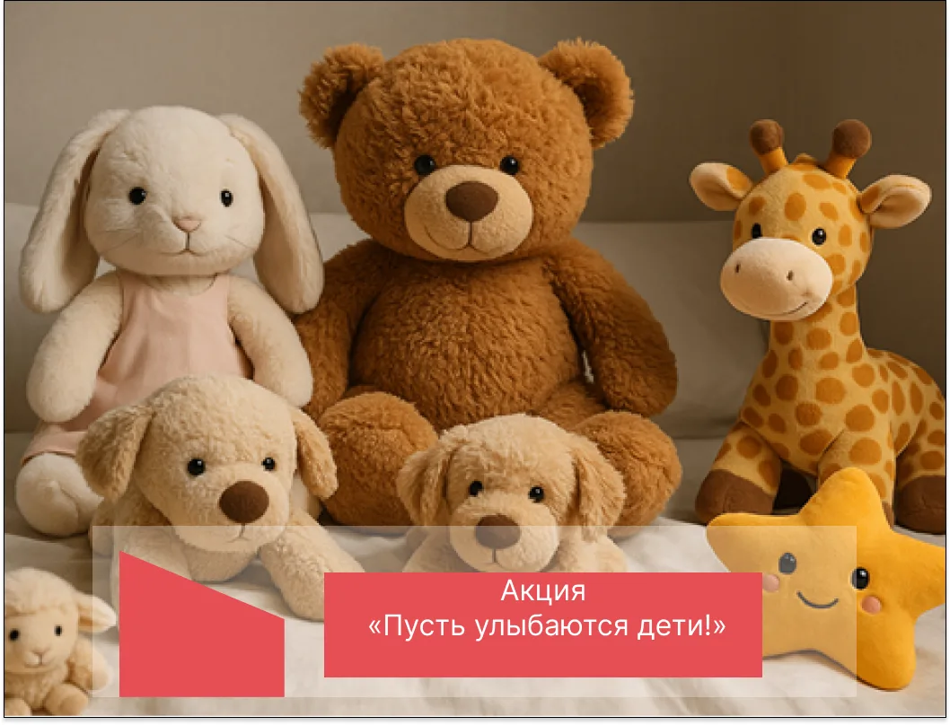 ❗❗❗В Центре социального обслуживания населения стартовала акция «Пусть улыбаются дети!»...