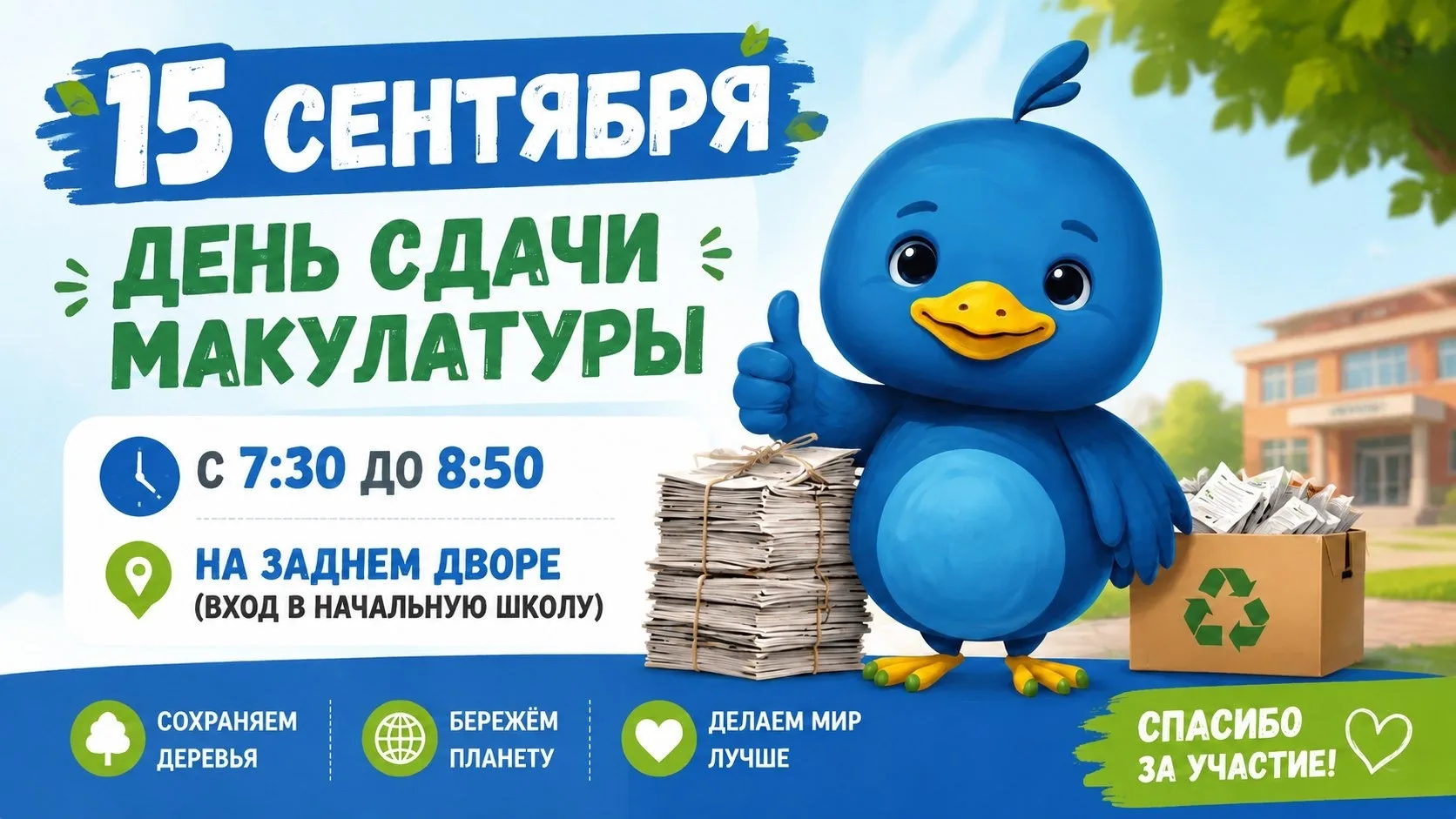 🌳Сентябрь дарит нам шанс начать всё с чистого листа — и мы встречаем новый учебный год...