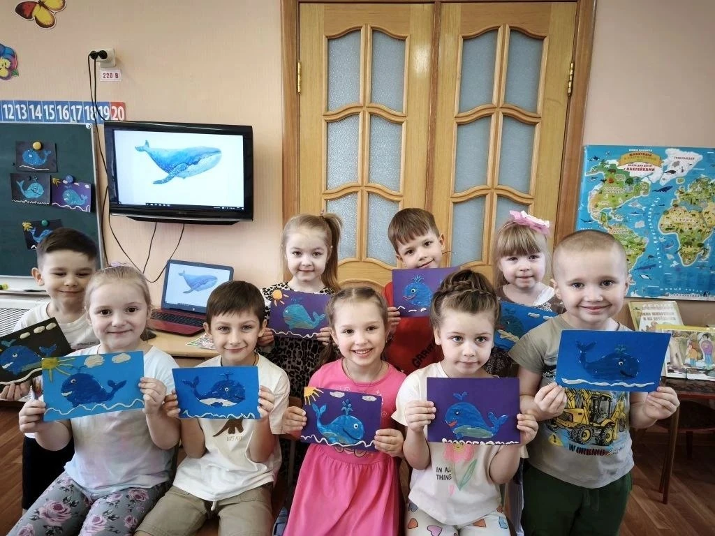🌊 Неделя морских открытий: как дошколята изучали океан!  Всю неделю наши ребята погружались в тайны 