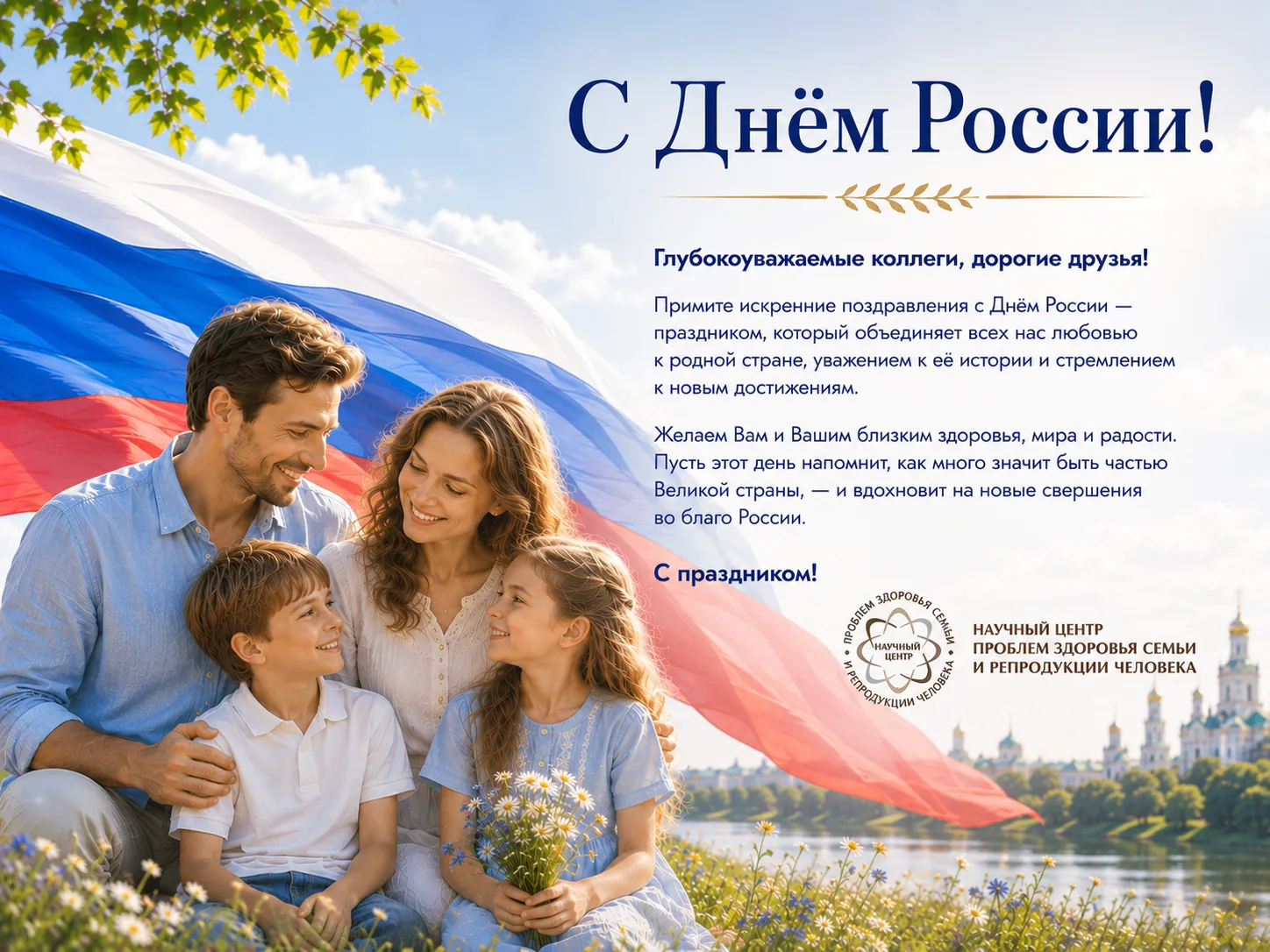 🇷🇺 С Днём России! 🇷🇺

Примите искренние поздравления с праздником , который объединяет всех нас 