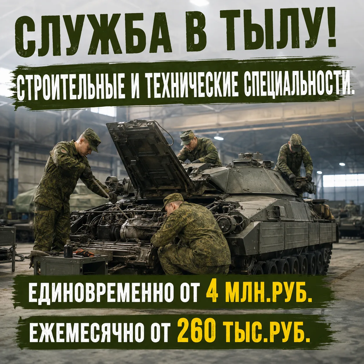 🇷🇺  ТРЕБУЮТСЯ СТРОИТЕЛИ, РАЗНОРАБОЧИЕ, ЭЛЕКТРИКИ В ТЫЛ
