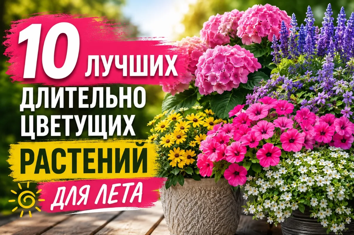 🌸 10 чемпионов непрерывного цветения до холодов