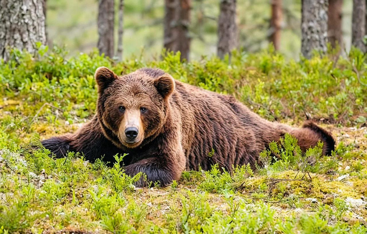 Научное название бурого медведя — Ursus arctos. Ursus по-латыни означает «медведь», а a...
