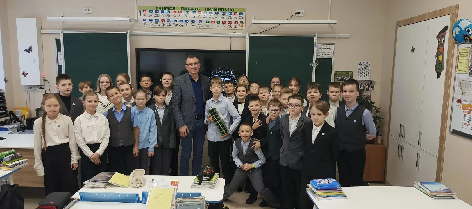 🚀 Космическое путешествие в 4 «Б» классе!  26 февраля в 4" Б" классе прошла невероятно интересная и 