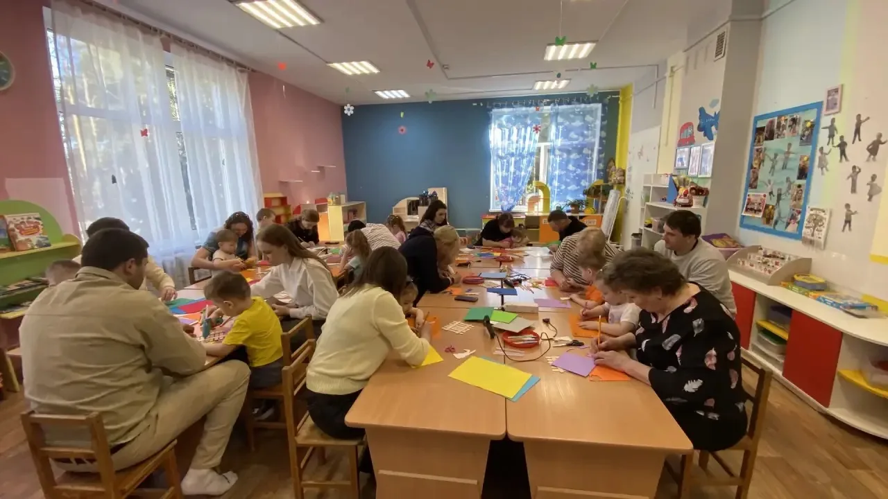 🌼🐣 В нашей 11 группе прошел замечательный мастер-класс с родителями на тему "Традиции...