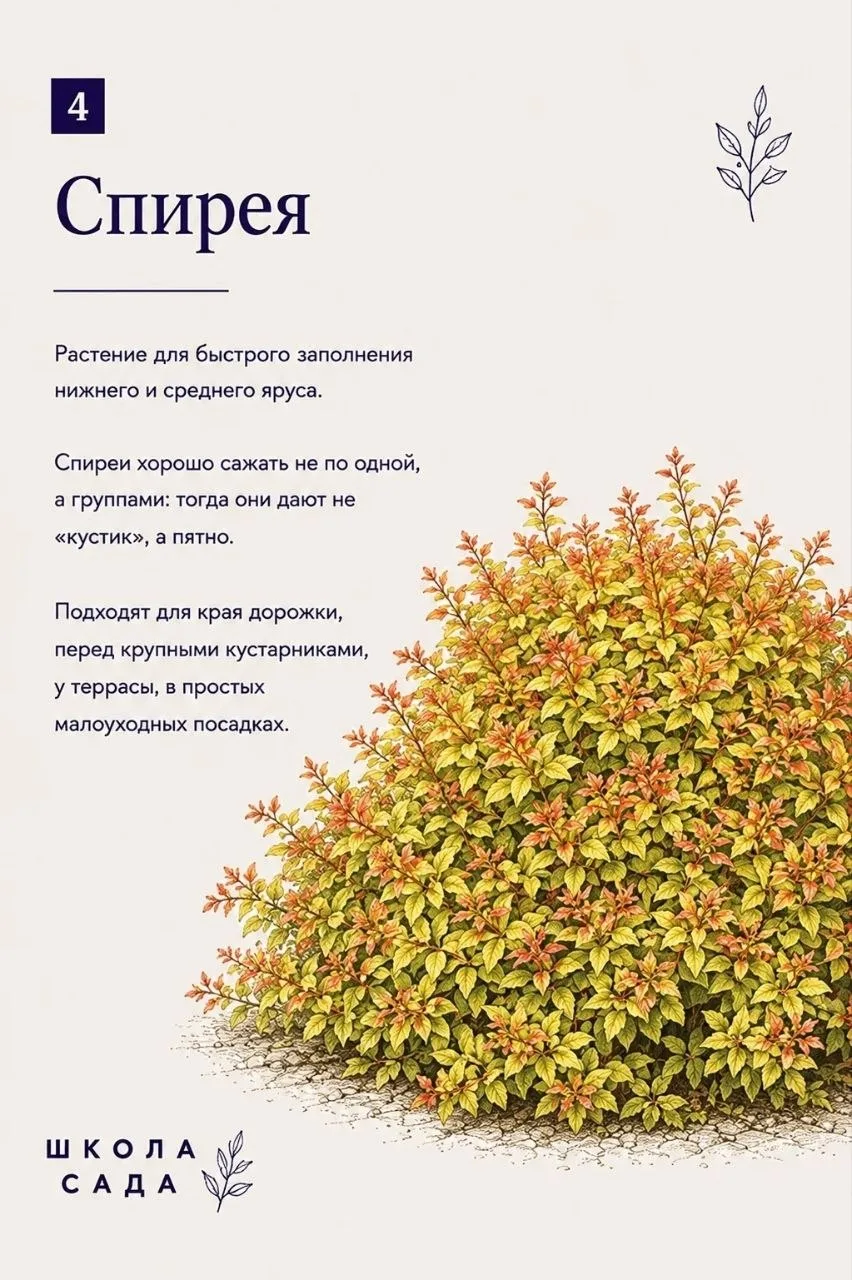 8 растений, которые быстро создают ощущение "взрослого" сада🌿🌿🌿 Когда мы… — публикация канала «Ландшафт | Дача | Сад»