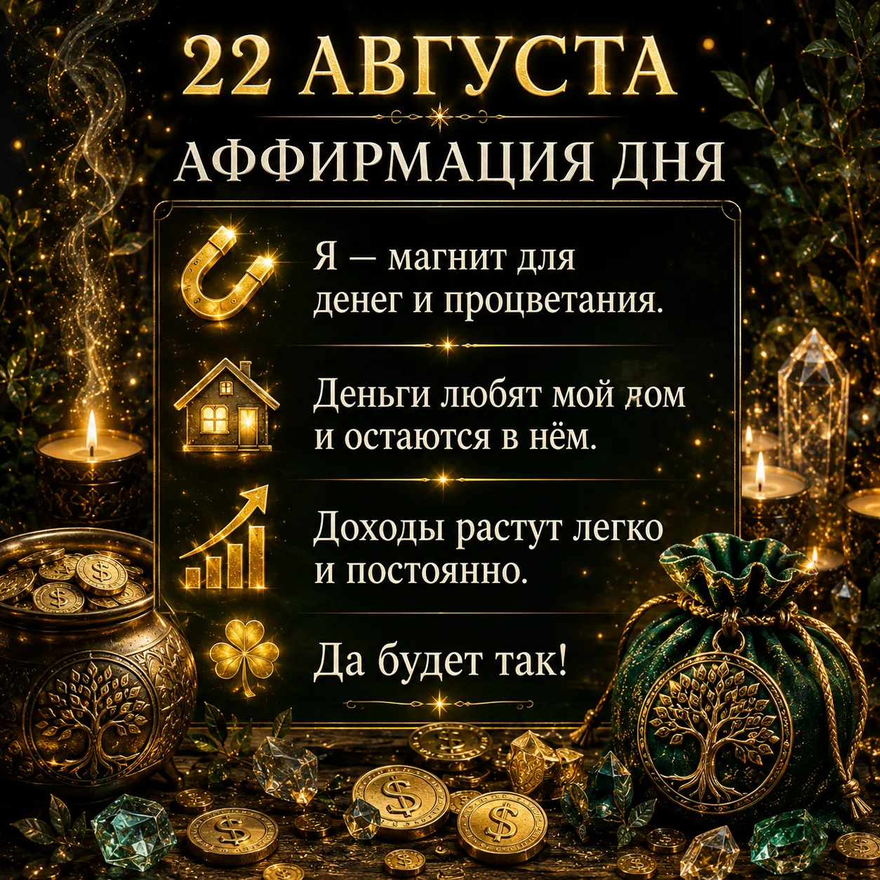 🌬️ После аффирмации откройте окно и скажите: «Всё хорошее входит в мою жизнь!» Затем у...
