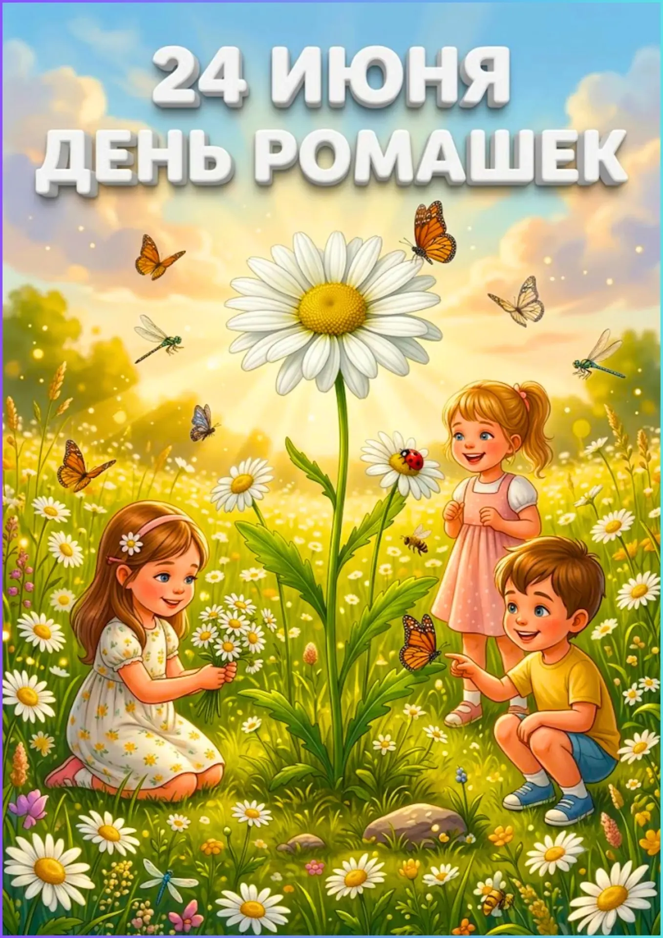 24 июня 
ДЕНЬ РОМАШЕК