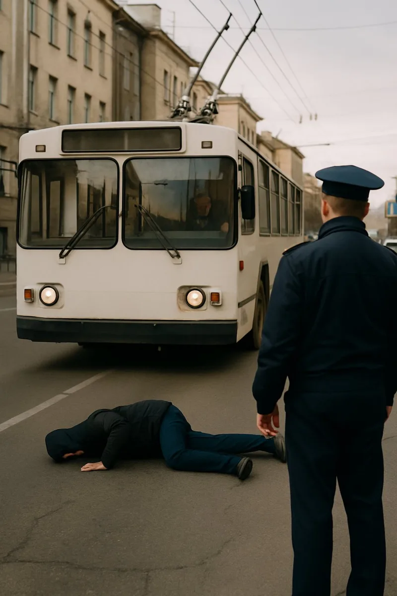 Троллейбус сбил пешехода в центре Читы