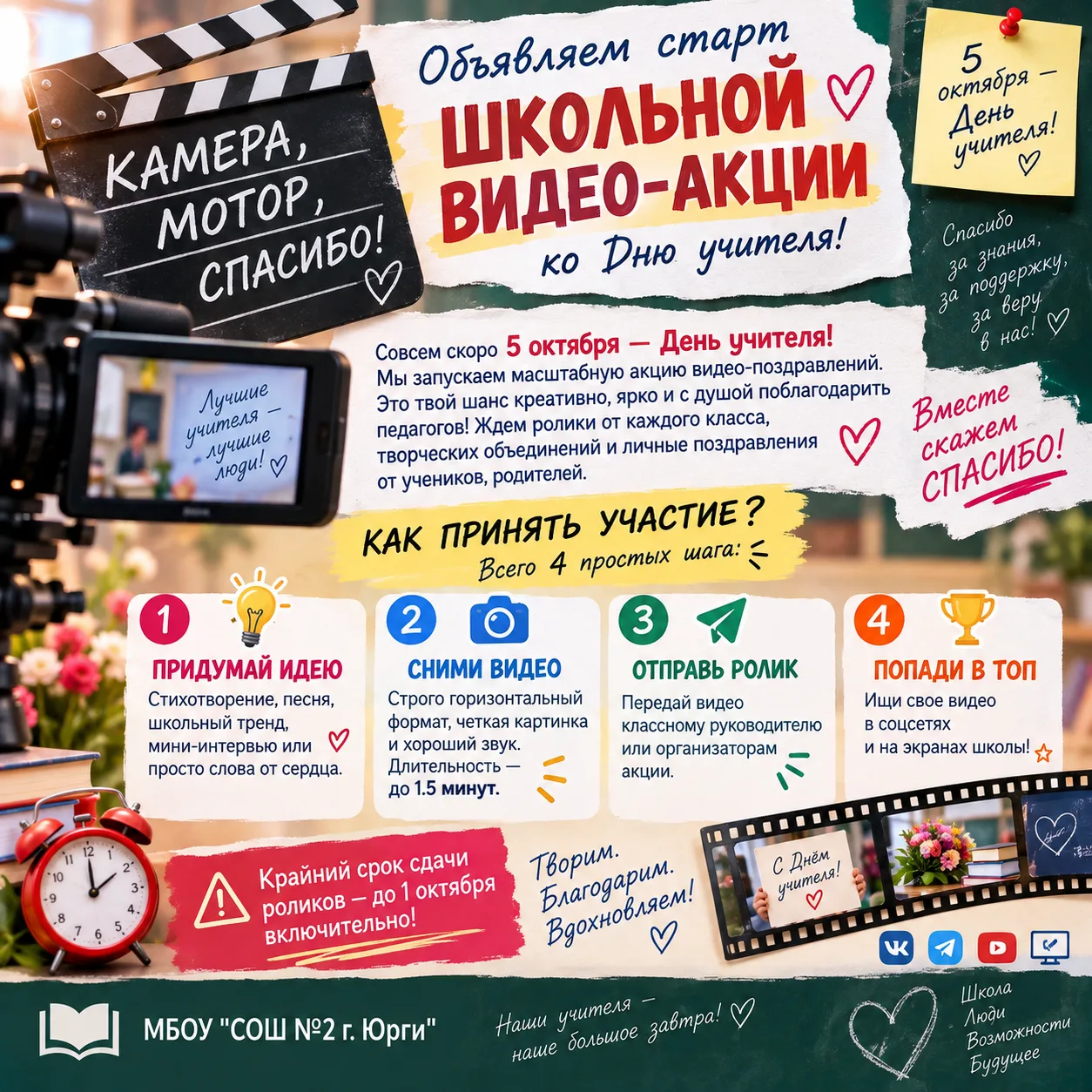 🎬 Камера, мотор, спасибо!