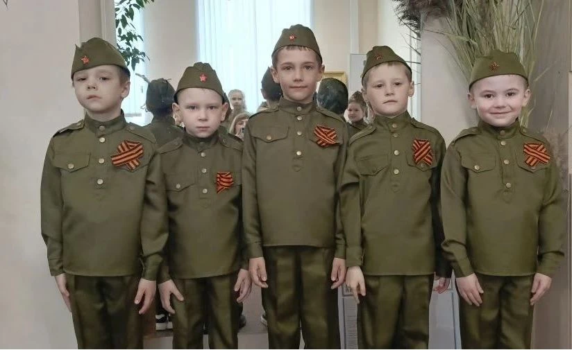Эхо Победы🇷🇺 🚩Дошкольники образовательного комплекса «Перспектива» встречали светлый праздник творче