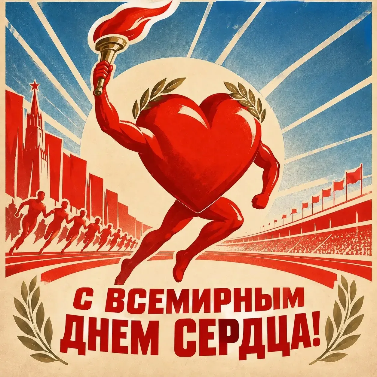 ☀️ Доброе утро! Сегодня бьёмся в ритме праздника! ❤️