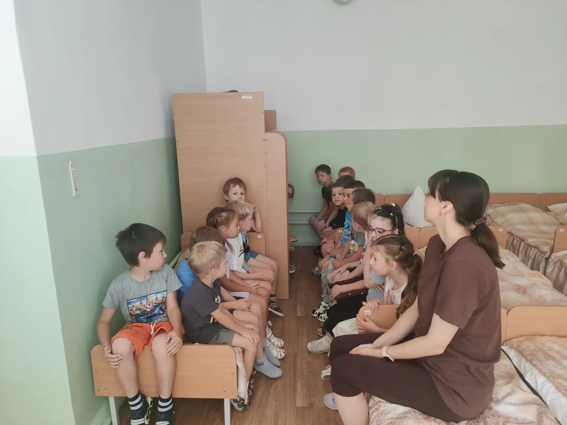 Педагоги и дети детского сада приняли участие во всероссийских учениях по отработке дей...