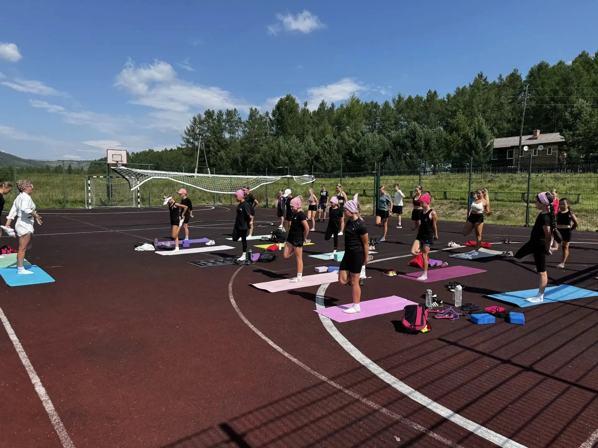 Сегодня  у легкоатлетов была особенная тренировка! 🏃‍♀️✨