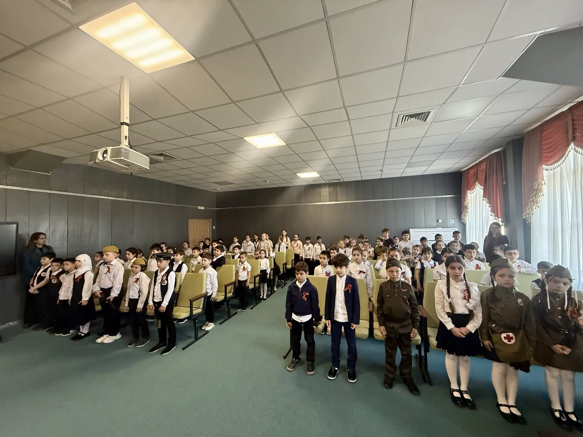 8 мая в начальной школе прошло торжественное мероприятие, посвященное великому празднику – Дню Побед