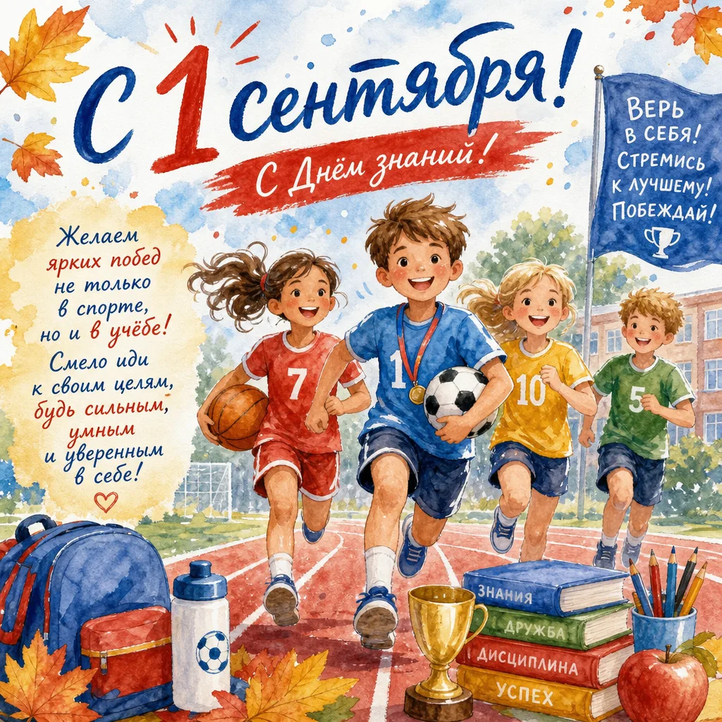 🏆С 1 сентября! 🏆