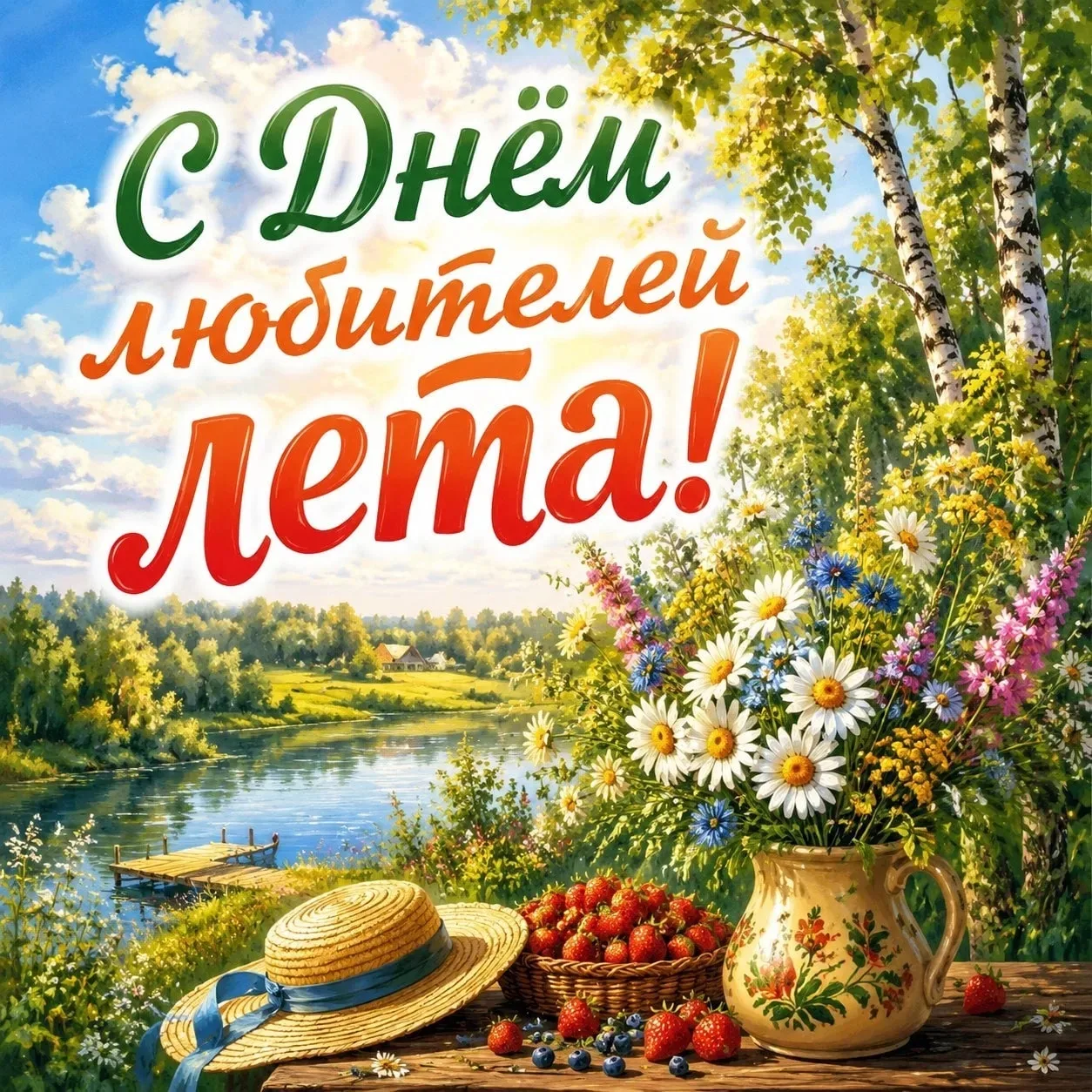 ☀️🌿 4 июня — День любителей лета 🌿☀️