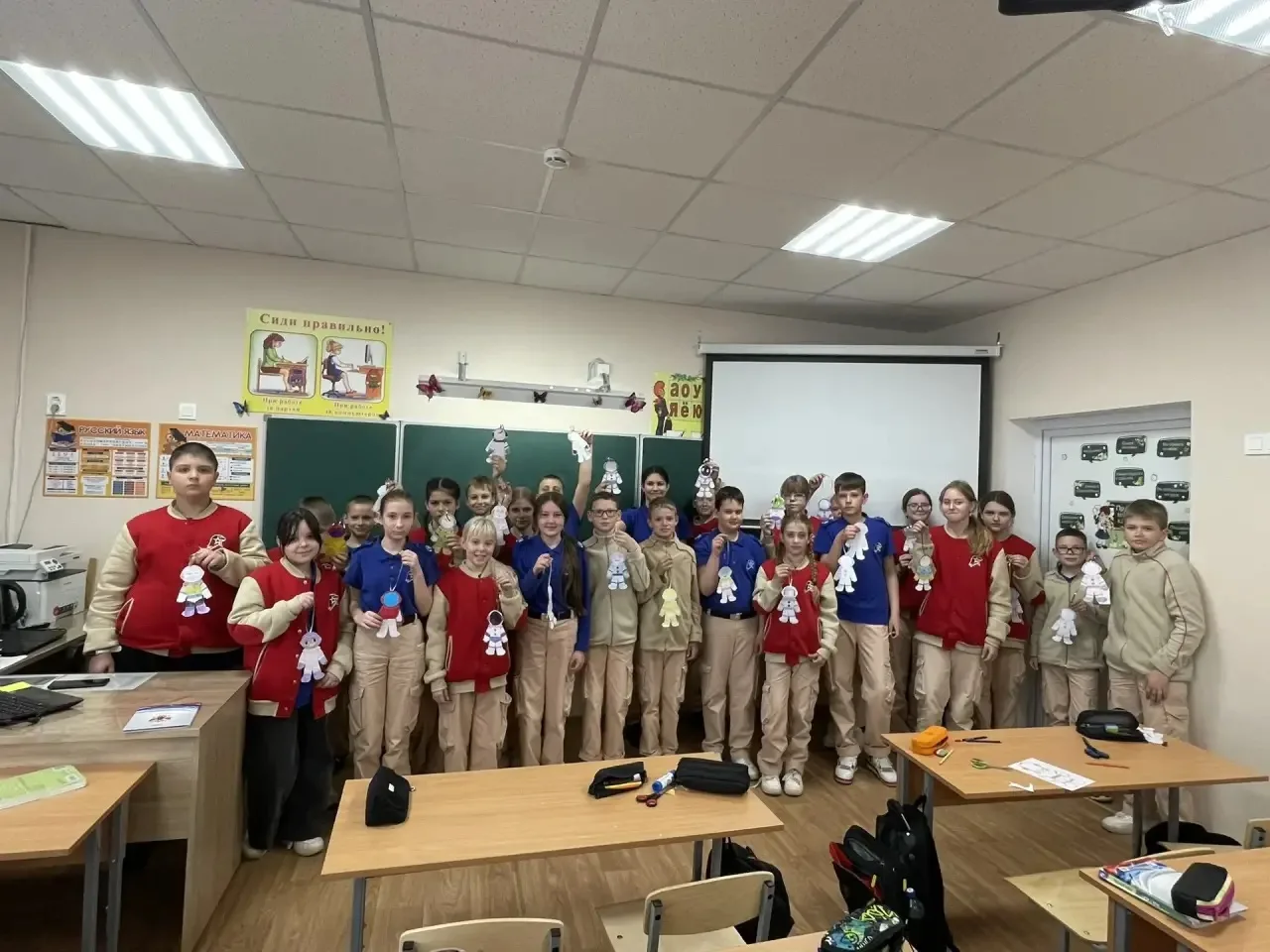 🚀 Космос рядом: встреча с Анастасией Сергеевной Массальской в 5 «Б» классе  В рамках Всероссийской н