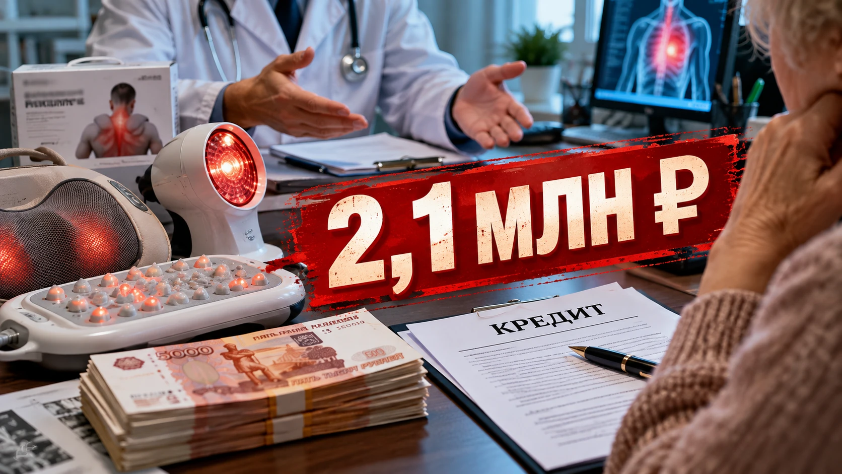 🏥 «БЕСПЛАТНАЯ ДИАГНОСТИКА» ОБЕРНУЛАСЬ КРЕДИТАМИ: В КИРОВЕ ОСУДИЛИ УЧАСТНИКОВ СХЕМЫ С «...
