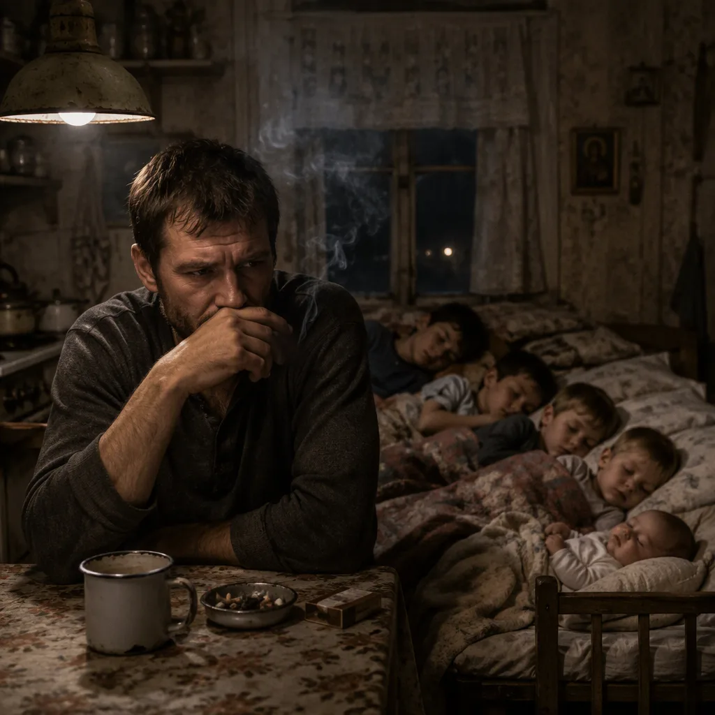 У Егора Прохорова умерла жена. Так и не оправилась от последних родов. Тут бы горевать ...