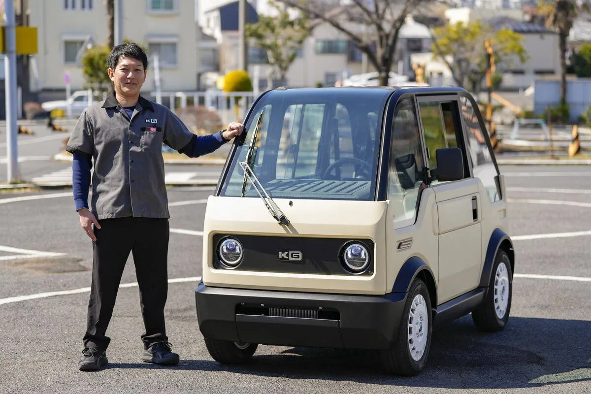 Этот электромобиль продается в Японии лучше, чем Toyota  Mibot – это одноместный электромобиль от ст