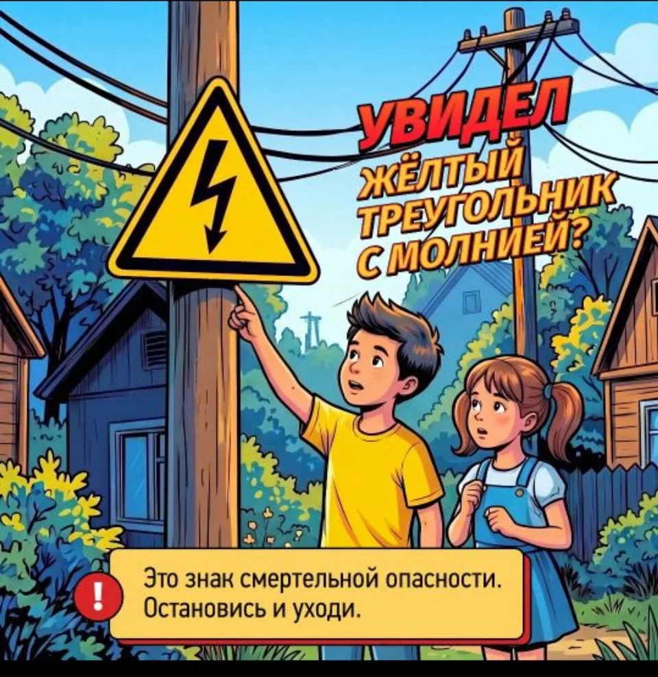 🌞 Лето — время отдыха, но безопасность на первом месте

☝️ Напомните детям (и повторите сами!) прос