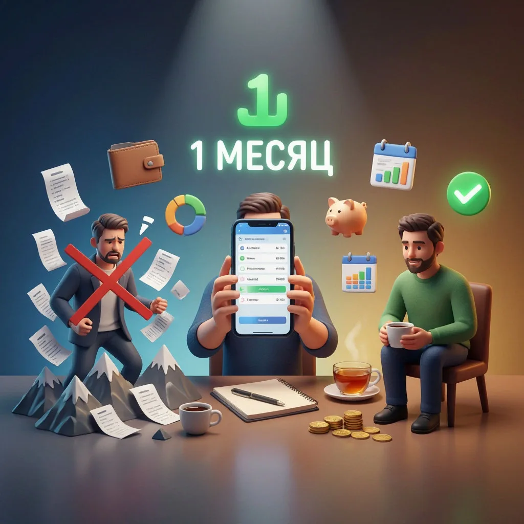 📊 Как вести учёт расходов и не бросить через неделю
