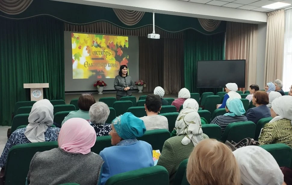 1 октября, в Международный день пожилых людей, в нашей школе, которая открылась после р...