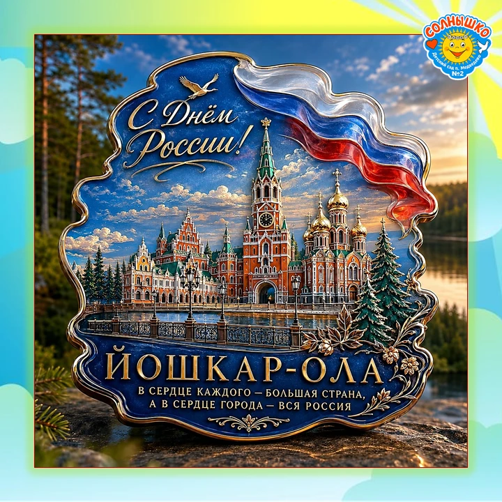 С ДНЕМ РОССИИ! 🇷🇺

В этот день мы с особой гордостью говорим о нашей Родине. Мы учим наших малышей