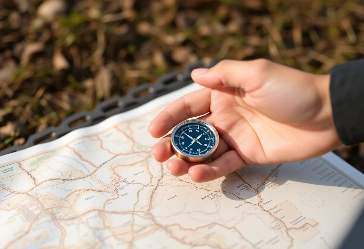 🧭 Как ориентироваться по карте и компасу без телефона

GPS в телефоне удобен, но сажает батарею и н