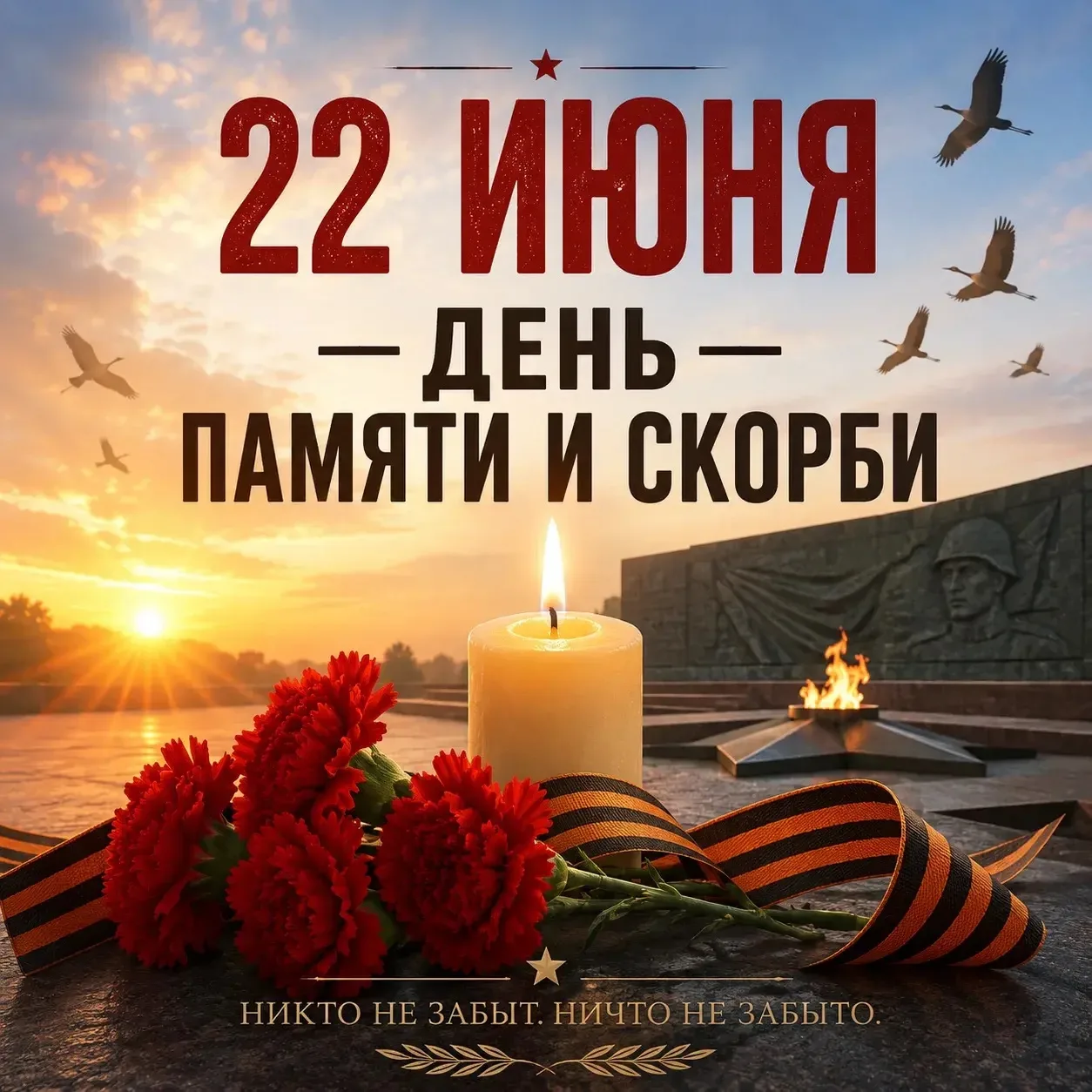 🕯️ 22 июня — День памяти и скорби

22 июня 1941 года — одна из самых трагических дат в истории наше