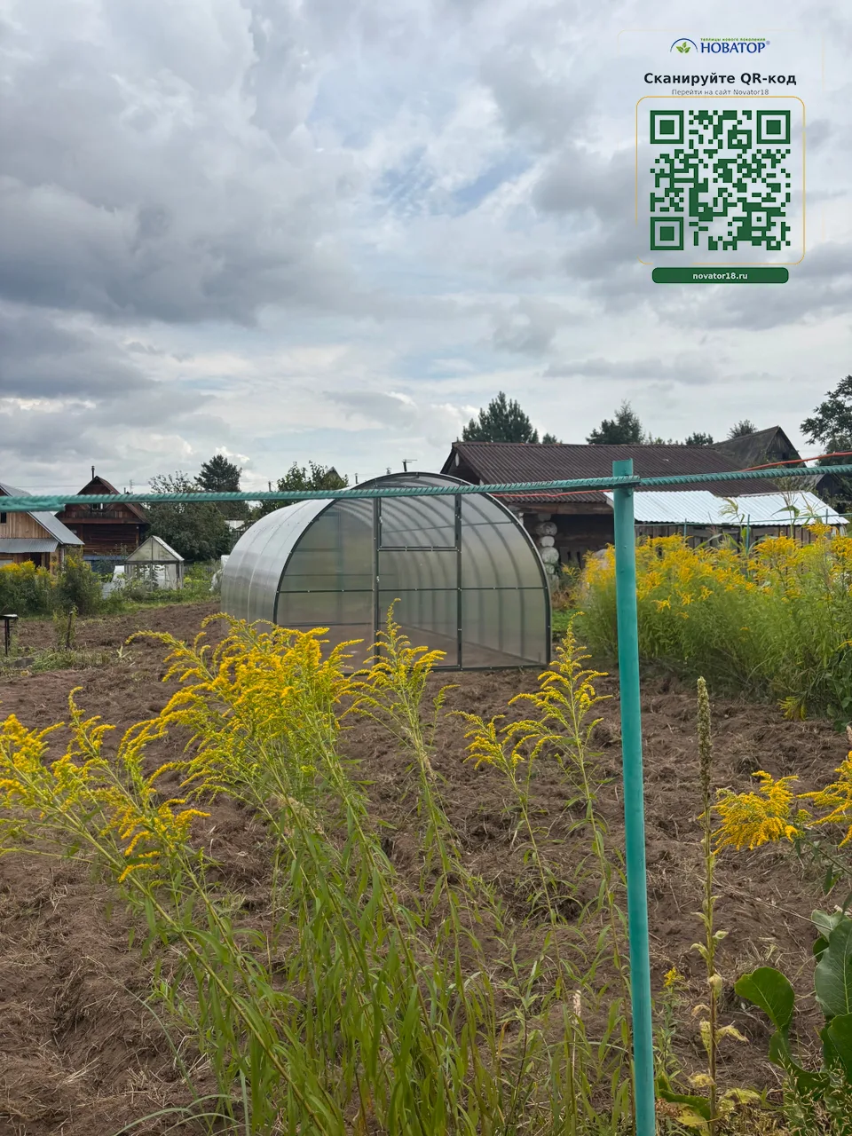Теплицу не обязательно ставить осенью или весной 🌿☀️