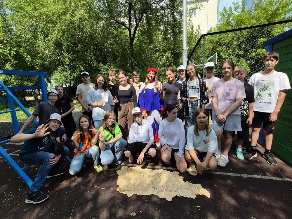 🚀 Сегодня в лагере «Этнолето» старшие отряды приняли участие в грандиозном квесте «Мой город. Мой к
