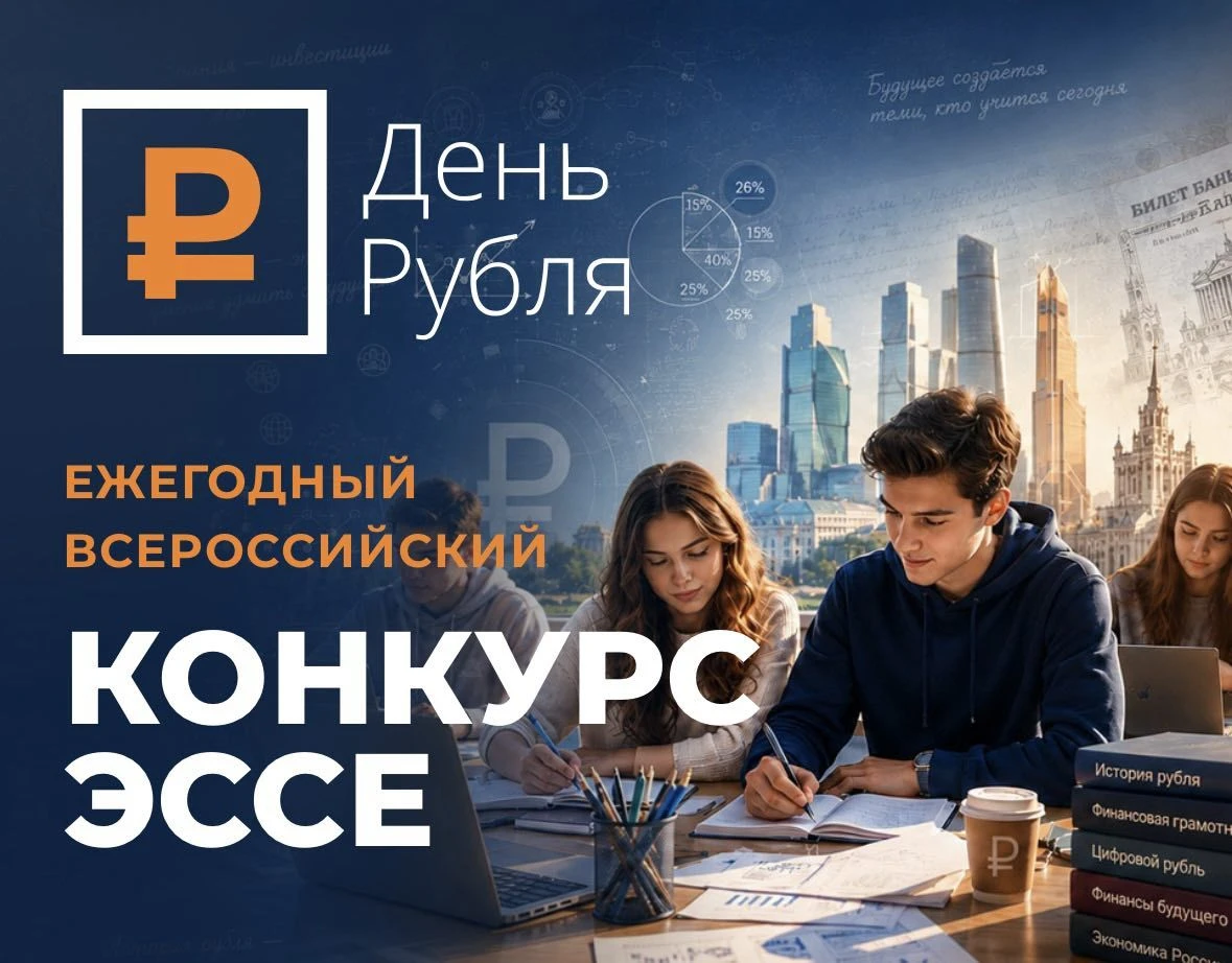 📢 Стартовал Всероссийский конкурс эссе «День Рубля – 2026»!