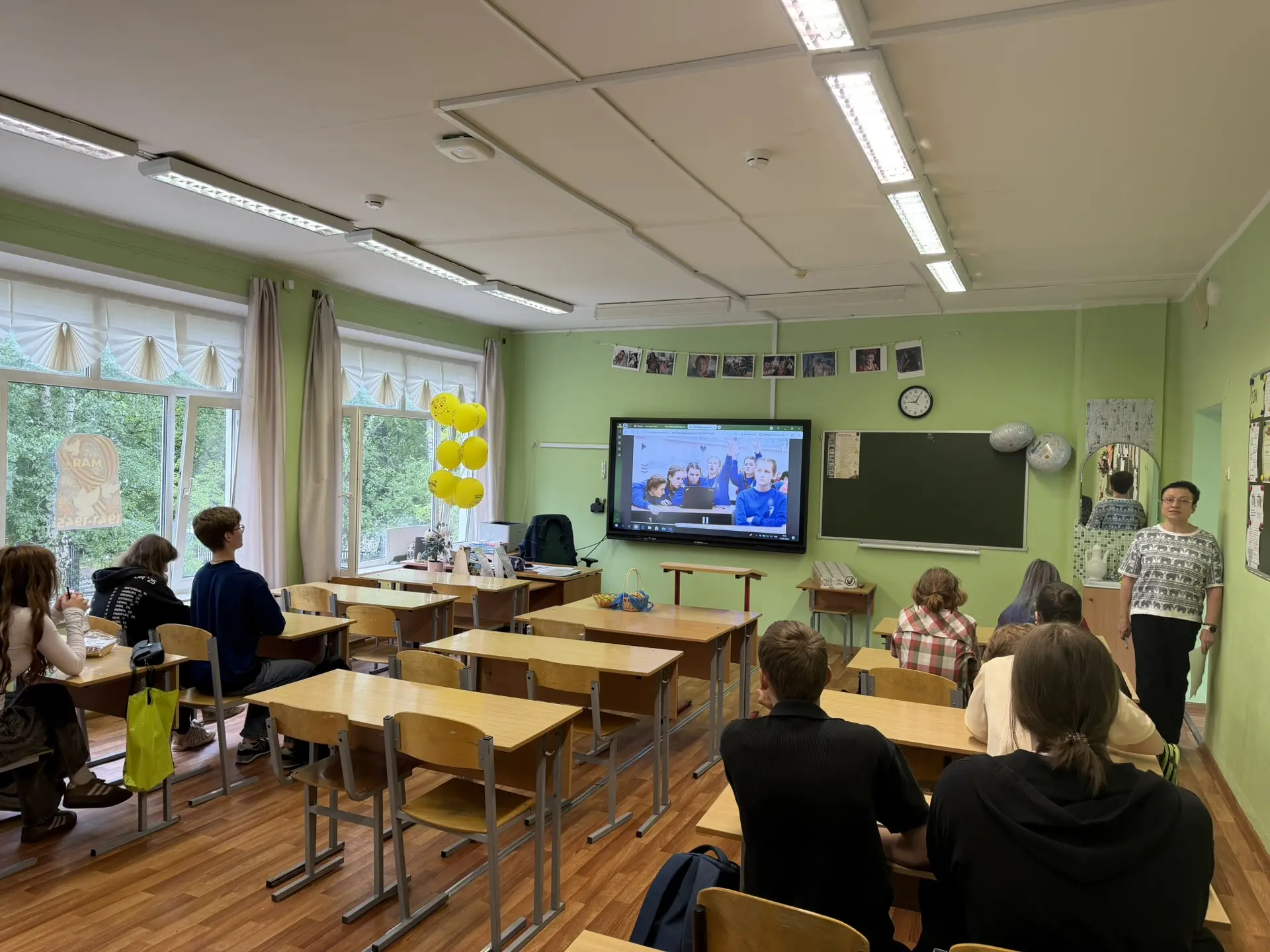 На этой неделе состоялось итоговое занятие цикла «Разговоры о важном», которое стало завершающим в т