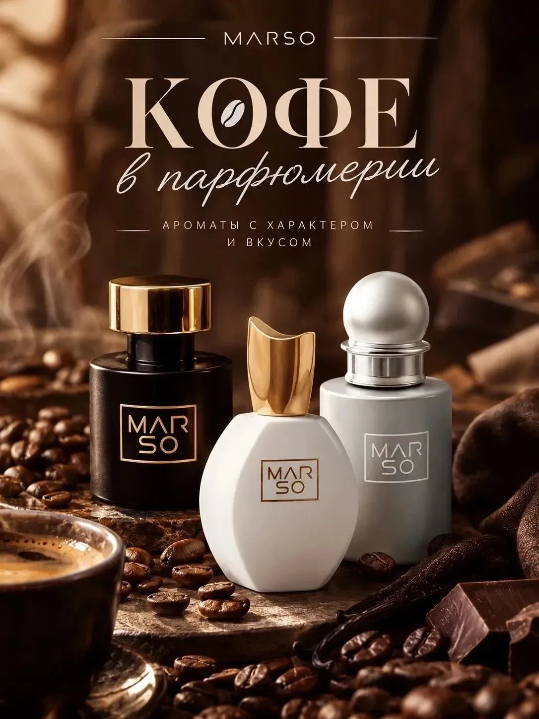 ☕ Кофе в парфюмерии — это больше, чем просто аромат. Это настроение, энергия, уют и осо...