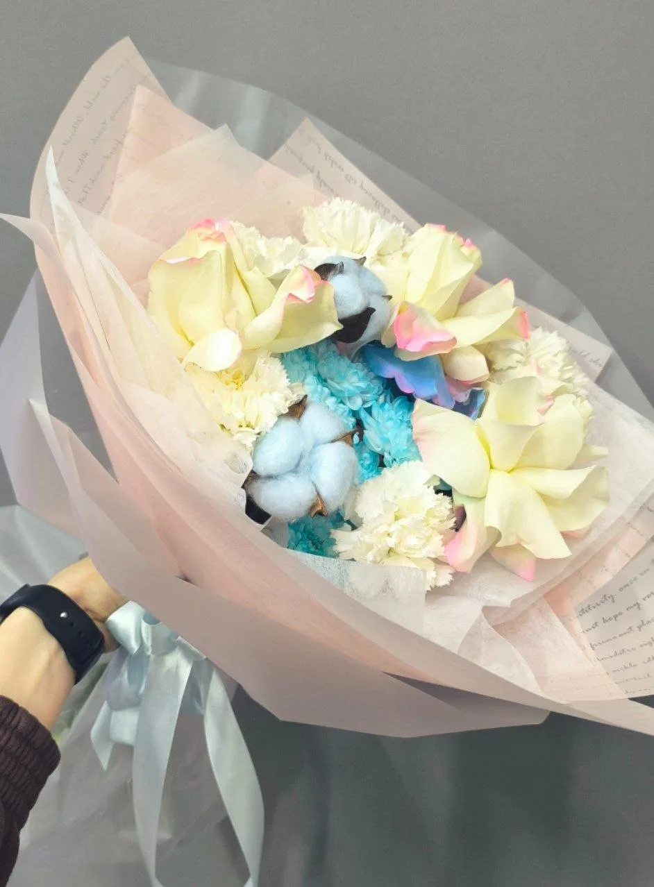 Супер-нежный сборный букетик 💐