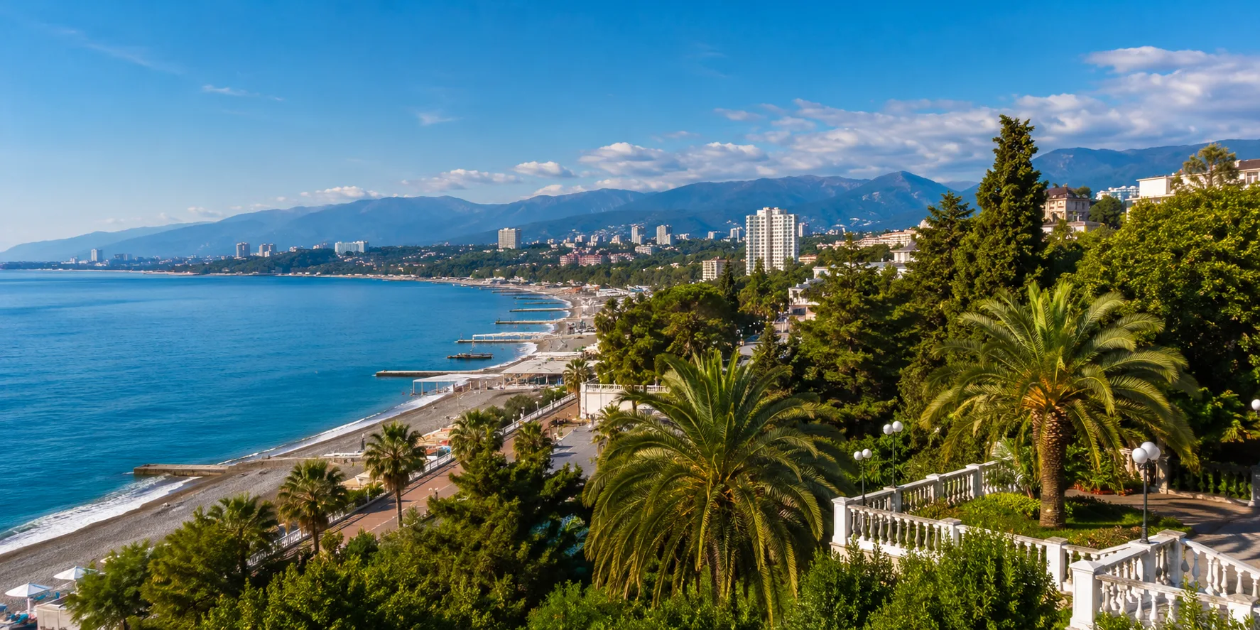🌿 Санаторный отдых в Сочи — море, природа и забота о здоровье круглый год