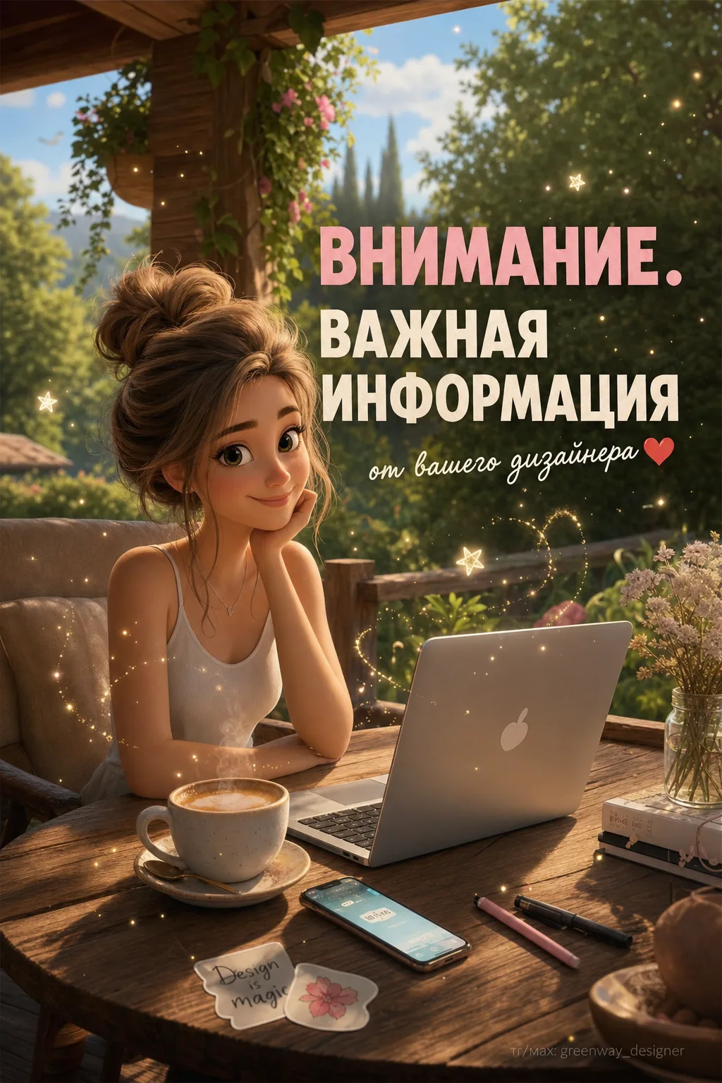 Привет, любимая команда! 👋

Вижу ваши комментарии с пожеланиями по изменениям внешности моей мультя