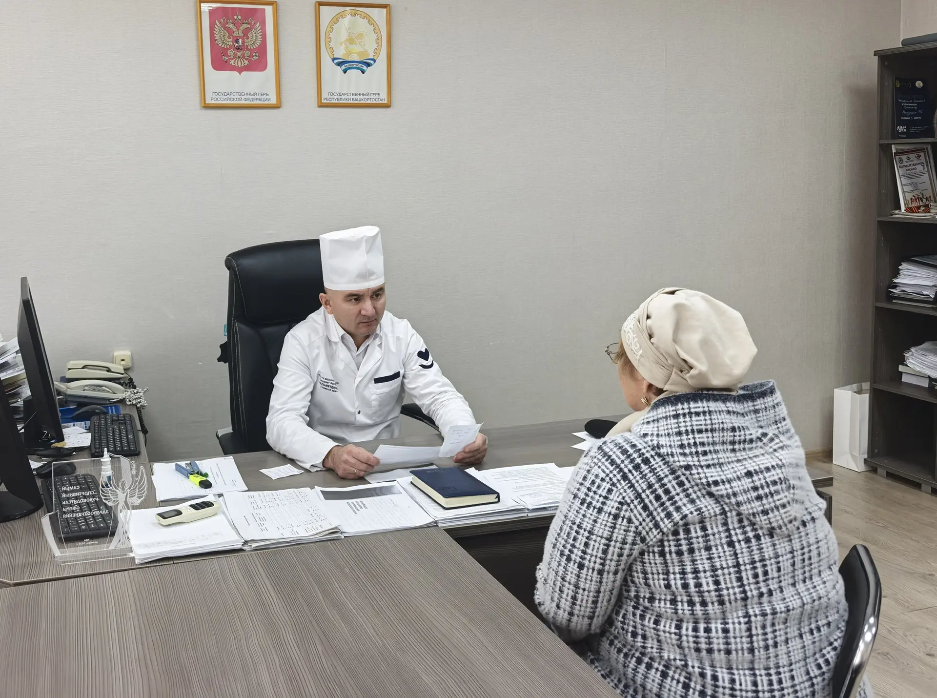 🏥 Вчера главный врач Балтачевской ЦРБ провёл приём граждан.