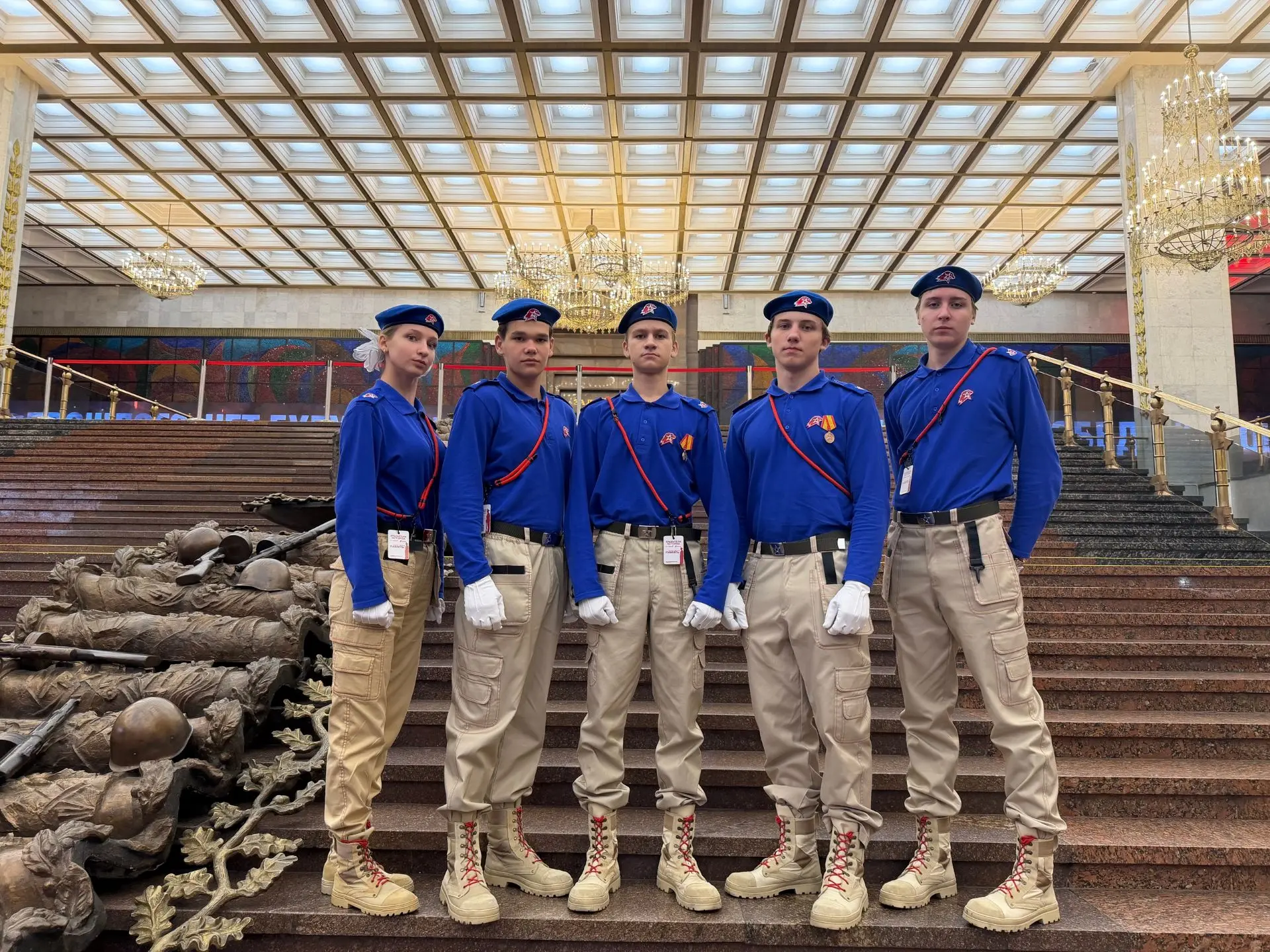 Наши юнармейцы представляют #Высоту и Республику Мордовия в финале Всероссийского слёта...