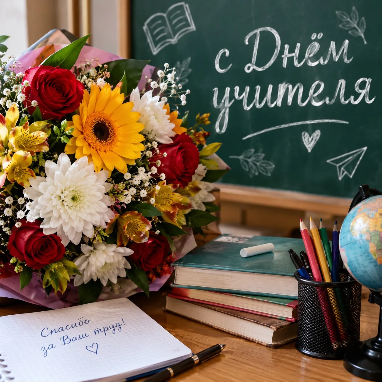 💐С праздником, дорогие педагоги!