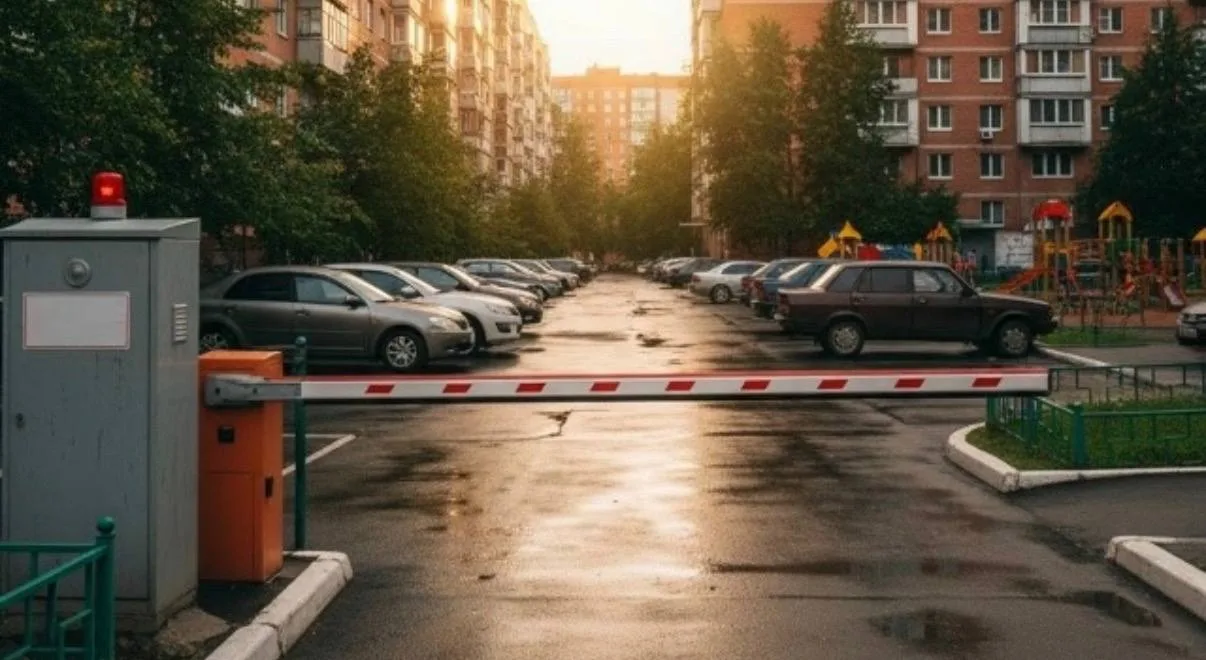 🚧 В Люблино установят шлагбаумы во дворах