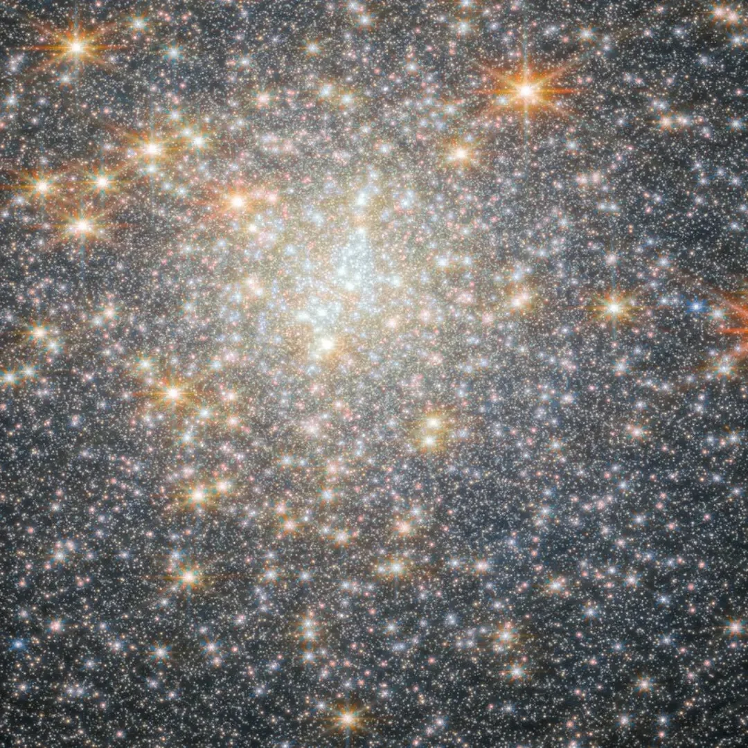 Древнее скопление NGC 6440

Космический телескоп Джеймс Уэбб с помощью камеры ближнего инфракрасного