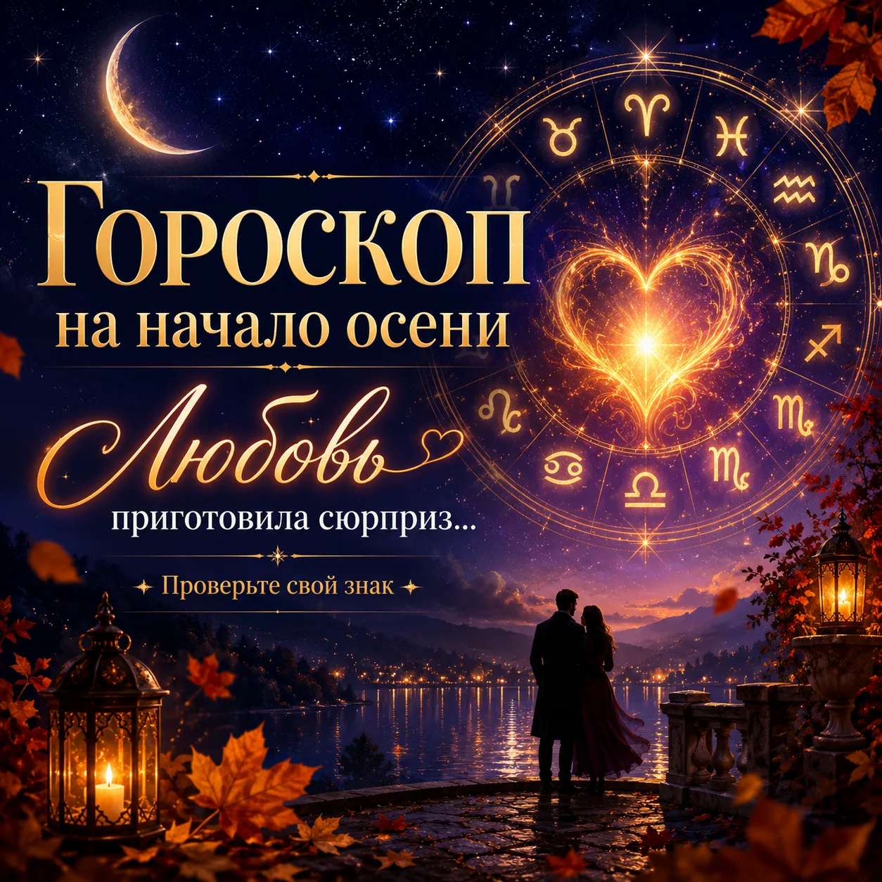 🔮 Гороскоп на начало осени — этим знакам любовь приготовила то, чего они точно не ждут...
