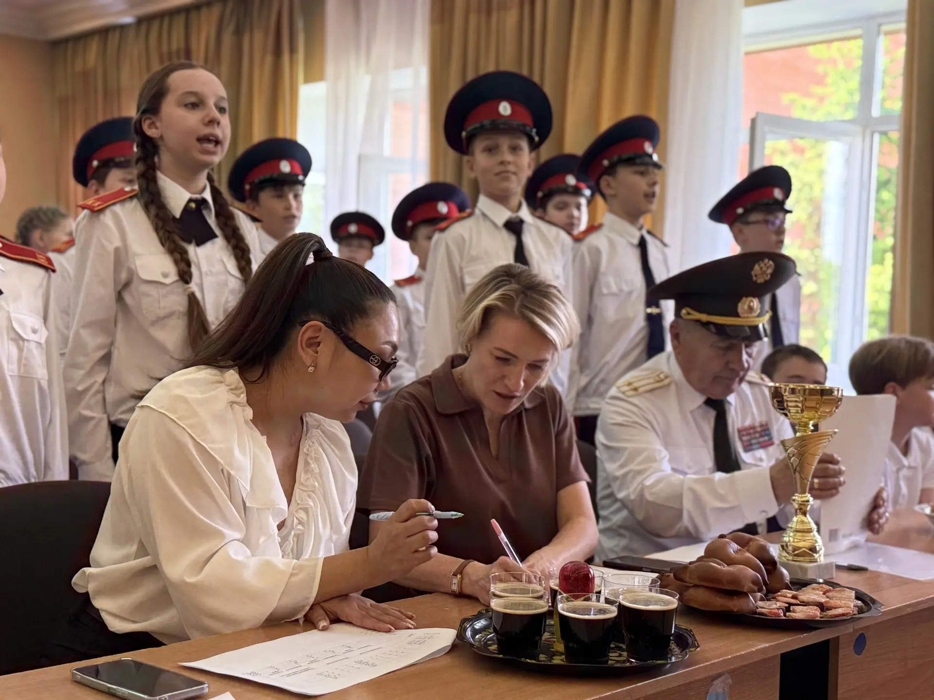 ✨ В завершение учебного года по доброй традиции состоялся конкурс на звание лучшего кадетского класс