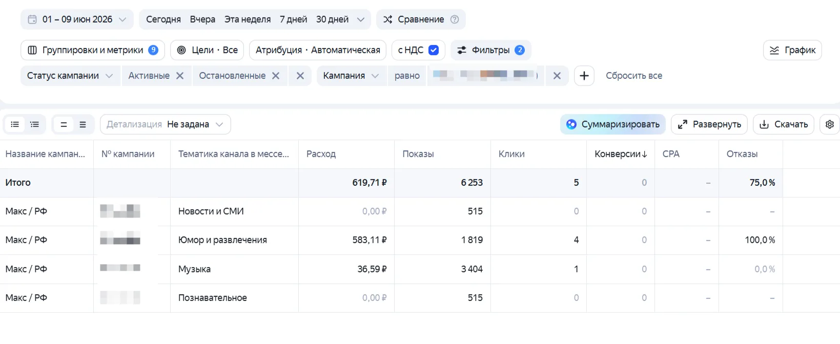 Медиа публикации